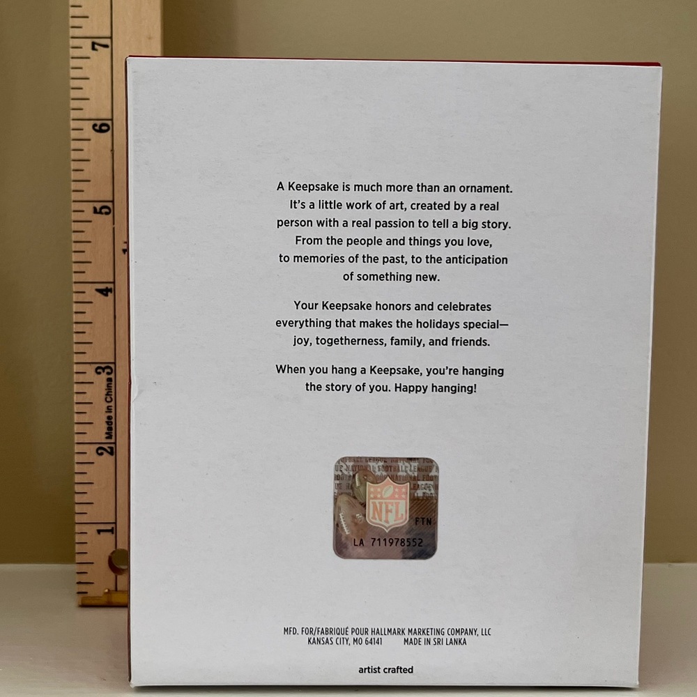 Lamar Jackson Hallmark Keepsake Ornament 2021 Baltimore Ravens Football - Picture 5 of 12